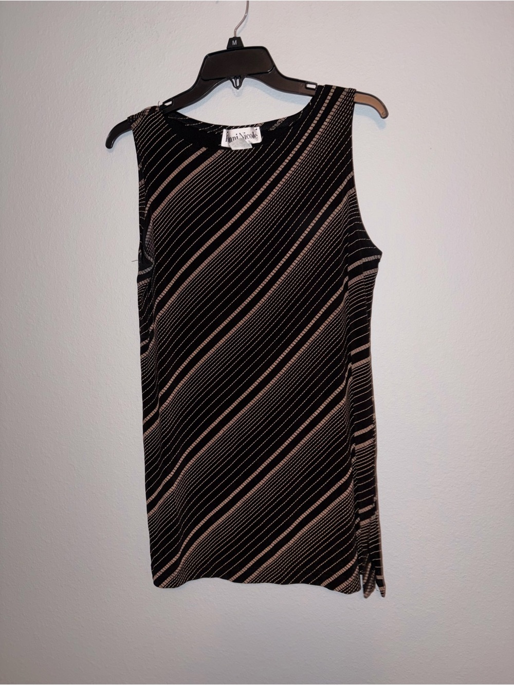 Ronnie Nicole Tunic Sleeveless Top Size 12